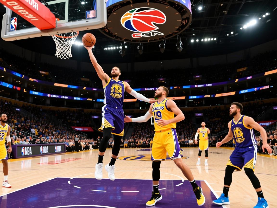 勇士队逆袭湖人队,库里神奇状态引爆全场 第2张