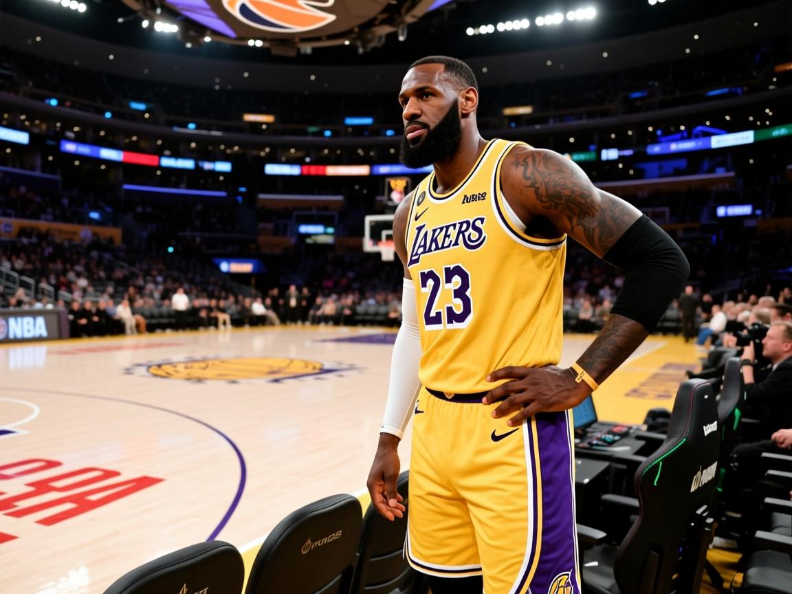 湖人队遭遇两连败，詹皇表现被质疑