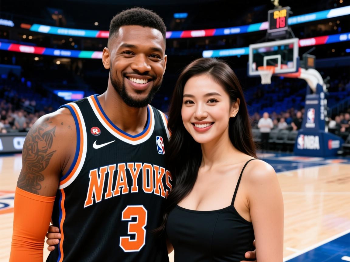 托平和娇妻近照,尼克斯弃将,拿大合同总决赛爆发,妻子很美 第3张